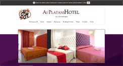 Desktop Screenshot of hotelplatani.it